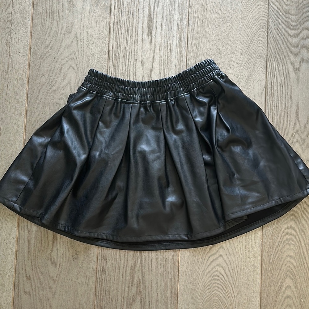 Pleather skirt